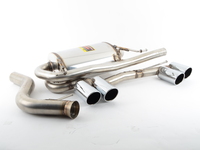 E84 X1 25i/28i Supersprint Dual Exhaust Conversion (Section 2, Performance Muffler, 4x80mm Tips)