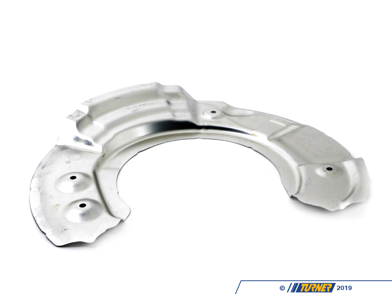 thumbnail interactive-video image 1 of NTY Front Brake Dust Shield Set – BMW 5 Series F10 F11 (2-Piece) 34116775265/266 1 of 1