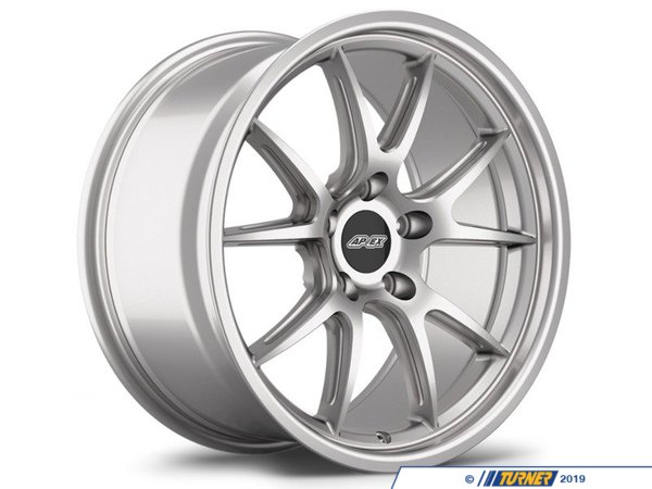T#394117 - FL5APEXSTG1 - APEX FL-5 18x8.5"/9.0" Mild Staggered Wheel Set - The new FL-5 is the first APEX design that uses both Flow Forming construction, remaining one solid piece, and a new "I" beam machining technique. This new "I" beam machining process mills out a slight amount of material in the spokes to both reduce weight and add visual appeal with a feature normally only found on some of the most expensive race wheels.18x8.5" FL-5 weight:approximately 19lbs18x9" FL-5 weight:approximately 20lbsAPEX light alloy wheels are the next evolution in flow-forged wheel technology for BMWs. Flow-forming is a semi-forging process that produces a wheel typically stronger than a traditional cast wheel yet is still light weight. The wheels are around 10lbs lighter per wheel than a comparable factory wheel! That's reduced unsprung weight that improves all aspects of performance. The spokes and barrel have been designed to allow generous clearance for big brakes. In other words, these wheels are very impressively engineered and look great too! The design is based on classic motorsport themes that blend with BMW styling and appearance. These wheels look right at home on many BMW models. Multiple color and profile options allow you to set just the right look and stance for your car. As well as being pleasing to the eye these are very strong and functional wheels that are at home on the street as well as the racetrack. Don't let the price fool you - these wheels are high quality, high strength, and in high demand.Note: careful consideration of wheel width, offset and tire sizing must be observed when choosing and installing larger wheels. Adding larger wheels may lead to rubbing on suspension components or bodywork. Wheel spacers, new alignment settings, inside fender modifications, or other adjustments may be required. - APEX Wheels - BMW