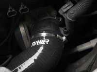 Turner Motorsport N52 Silicone Intake Boot - Black - E8x 128i, E9x 325, 328, 330