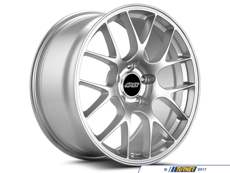 EC7188590S APEX EC7 18" Staggered Wheel Set Race Silver Turner