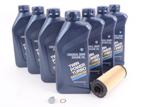 Genuine BMW Inspection I Oil Service Kit - 0w-30 - B58 3.0L