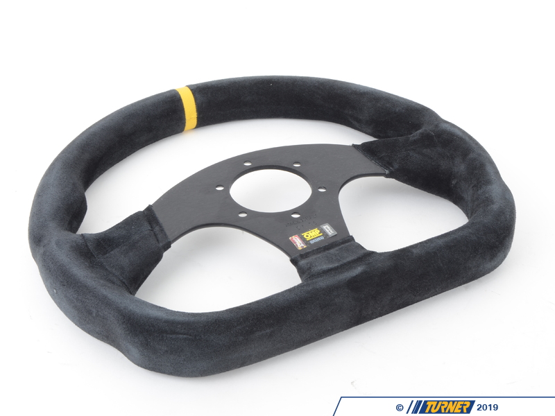 OD/1990 - OMP Superquadro Racing Steering Wheel - Flat 320mm, Black ...