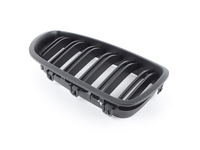 Stealth Black Front Grille- Dual Slats - F10 (does not fit vehicles equipped with night vision option)