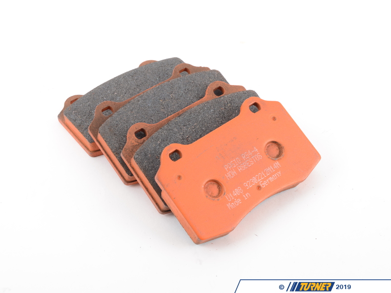 TMS1648 Brembo Calipers Lotus, A, C, F Race Brake Pad Set Pagid RS44 Orange Turner