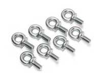 6 Ring bolts for Harness Mounts - M4