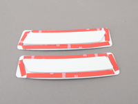 Alpine White (300) Painted Reflectors - F30/ F31 3 series (M Sport bumpers)